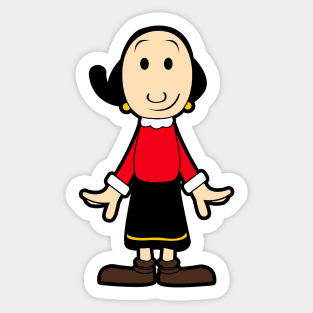 Olive Oyl Sticker